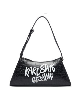 Karl Lagerfeld Jeans Ročna torba Karl Lagerfeld Jeans B3W30288 Črna