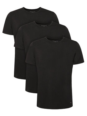 Tommy Hilfiger Tommy Hilfiger Conjunto de camisetas UM0UM03933 Negro Slim Fit