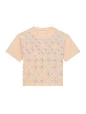 Guess Guess Футболка J6GI05 K6YW4 Світло-помаранчевий Boxy Fit