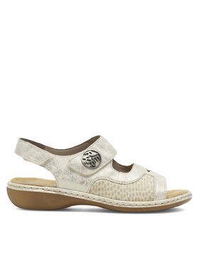 Rieker Sandály Rieker 65989-90 Écru