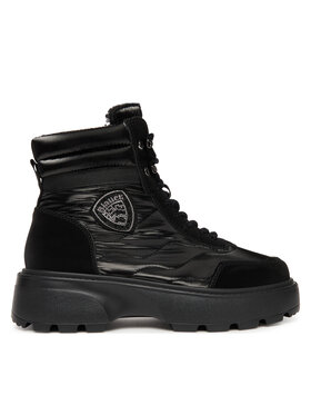 Blauer Schnürstiefeletten Blauer F5BLANCA03/NYP Schwarz