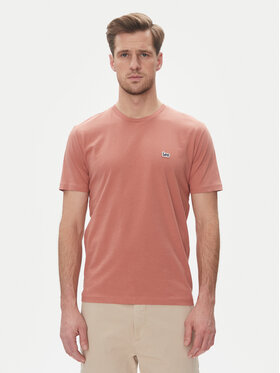Lee Lee Футболка Patch 112364539 Рожевий Regular Fit