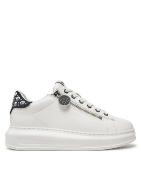 KARL LAGERFELD Sneakersy KARL LAGERFELD Kapri KL62527F Biela