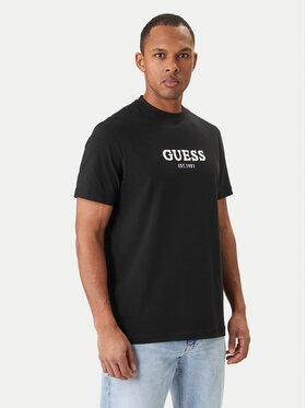 Guess Guess Majica M6GI16 K3032 Črna Regular Fit