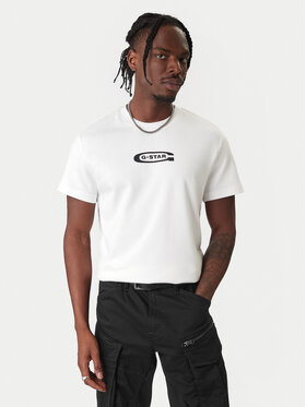 G-Star G-Star Raw Футболка Old Skool D25967-C812 110 Білий Regular Fit