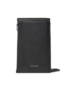 Calvin Klein Telefona somiņa Calvin Klein Foil Emboss Phone Crossbody LV04D1037G Melns
