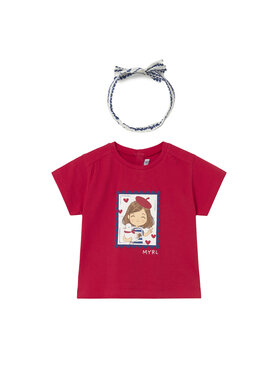 Mayoral Mayoral Camiseta 1081 Rojo Regular Fit
