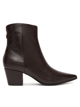Guess Ботильйони Guess FLFHAL LEA10 Коричневий