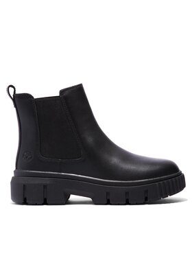Timberland Kotníková obuv s elastickým prvkem Timberland Greyfield Chelsea TB0A5ZCG0011 Černá