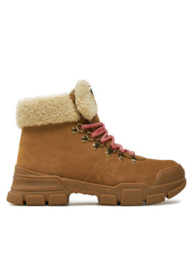 LOVE MOSCHINO Turistická obuv LOVE MOSCHINO JA15484G0LIPA20A Hnědá