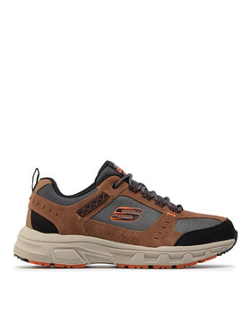 Skechers Trekingová obuv Skechers Oak Canyon 51893/BRBK Hnědá