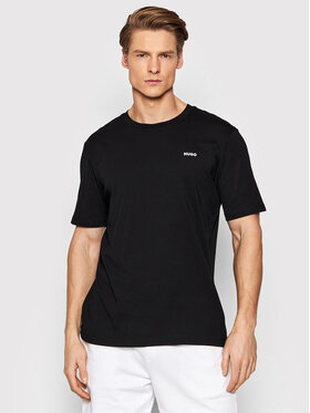 HUGO Hugo Футболка Dero222 50466158 Чорний Regular Fit