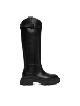 G-Star Raw Ботуши G-Star Raw EO-GLCIA-8190C Черен