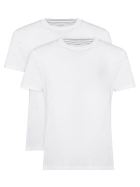 KARL LAGERFELD KARL LAGERFELD Conjunto de camisetas A1M47097 Blanco Slim Fit