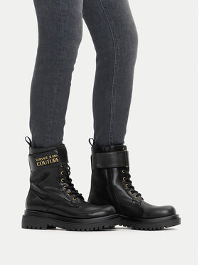 Versace Jeans Couture Черевики Versace Jeans Couture 79VA3S64 Чорний