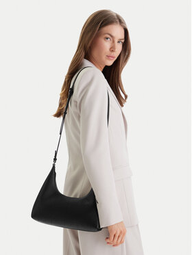 Calvin Klein Handtasche Calvin Klein Emblem Aop Perfor Lthr Bag LV04F3367G Schwarz