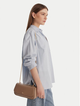 Calvin Klein Handtasche Calvin Klein Ck Convertible Chain Small Bag LV04F3172G Beige