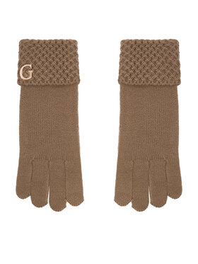 Guess Рукавички Guess AW5649 WOL02 Темно-бежевий