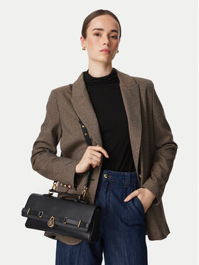 Tommy Hilfiger Torbica Tommy Hilfiger American Icon Clutch AW0AW19214 Crna