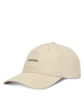 Calvin Klein Kšiltovka Calvin Klein Coton Twill Standard Logo Hw Cap LV04D5080G Béžová