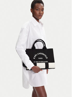KARL LAGERFELD Handtasche KARL LAGERFELD A3W50025 Schwarz