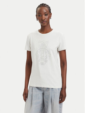 Guess Guess Camiseta V6GI12 K3325 Crema Regular Fit
