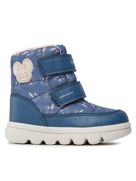 Geox Cizme de zăpadă Geox B Willaboom Girl B A B365AC 000MN C4005 S Albastru