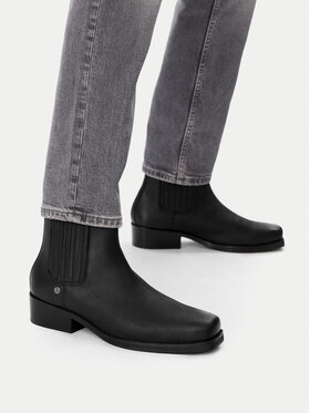 Guess Jeans Боти тип челси Guess Jeans EO-KEANU-02 MI24 Черен