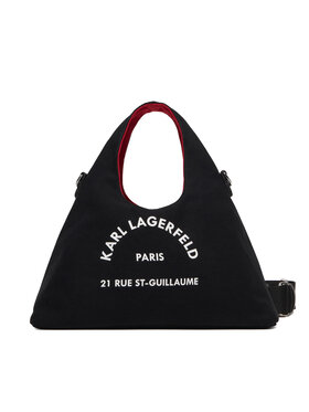 KARL LAGERFELD Kabelka KARL LAGERFELD B1W50016 Čierna