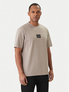 HUGO HUGO Camiseta Dumeon 50557445 Beis Regular Fit