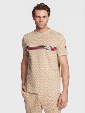 Guess Guess Футболка Jamey Z2BI09 J1314 Бежевий Regular Fit