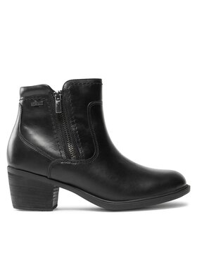 Clarks Členková obuv Clarks Neva Zip Wp 261751994 Čierna