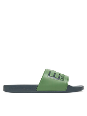 EA7 Emporio Armani Klapki EA7 Emporio Armani 7X000108 AF15118 M8132 Zielony