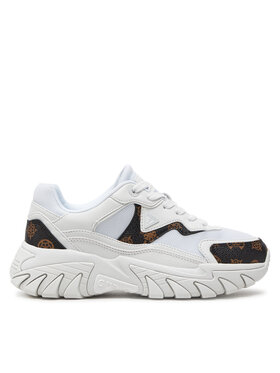 Guess Sneakersy Guess Nowah FLTNOW FAL12 Biela