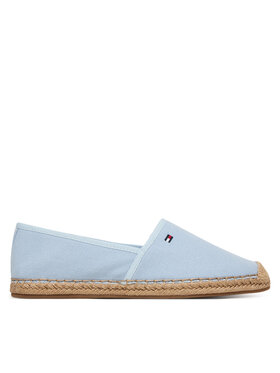 Tommy Hilfiger Espadrilles Tommy Hilfiger Flag Canvas Espadrille FW0FW08541 Gaiši zils