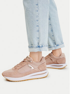 Guess Sneakersy Guess FLTEG5 LEA12 Ružová