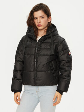 Hunter Hunter Télikabát Edine HARW1416242 Fekete Regular Fit