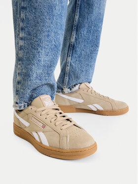 Reebok Сникърси Reebok EO-CLUB C GROUNDS UK 100277421 Бежов