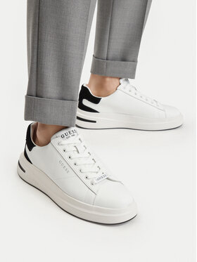 Guess Snīkeri Guess FMFLBA LEA12 Balts