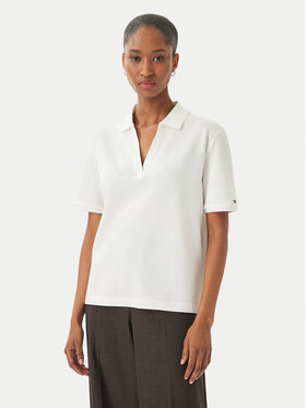 Tommy Hilfiger Tommy Hilfiger Polo WW0WW48720 Blanco Relaxed Fit