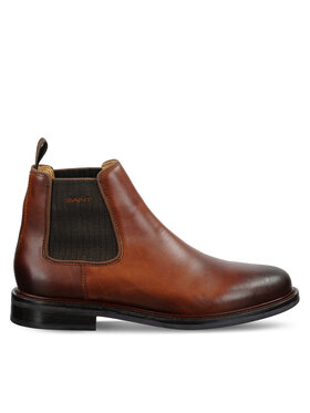 Gant Členková obuv s elastickým prvkom Gant 31651089 Hnedá