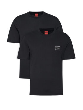 HUGO HUGO Conjunto de camisetas Dugopak 50548566 Negro Regular Fit