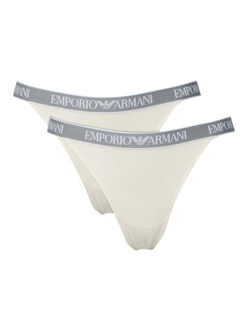 Emporio Armani Underwear Emporio Armani Underwear Conjunto de tangas EW000405 AF19026 M0082 Blanco
