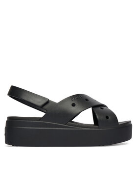 Crocs Босоніжки Crocs Brooklyn 4U Cross Strap Sandal 212254 Чорний