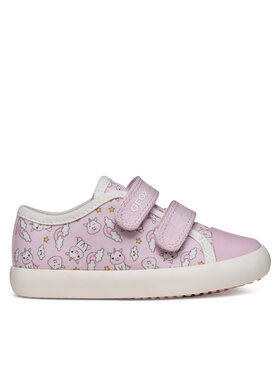 Geox Sneakers aus Stoff Geox B Gisli Girl B451MB 000AN C0550 M Rosa