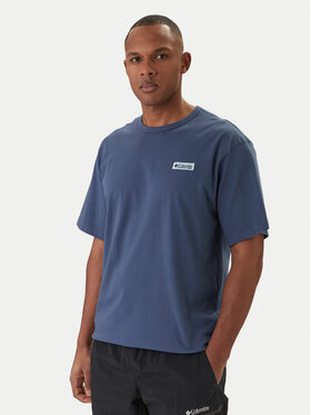 Columbia Columbia Camiseta CSC™ Heavyweight Iconic 2155061 Azul Relaxed Fit