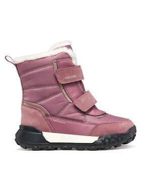 Geox Cizme de zăpadă Geox J Trekkyup Girl B Abx J46M7E 08V22 C8J2U S Roz