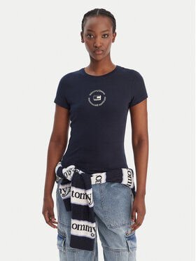 Tommy Jeans Tommy Jeans Camiseta DW0DW22273 Azul marino Slim Fit