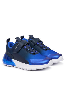 Geox Sneakers Geox J Activart Illuminus Boy J56LYA 02A9J C4226 Albastru