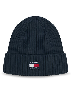 Tommy Jeans Kapa Tommy Jeans Tjm Heritage Core Beanie AM0AM13669 Tamnoplava